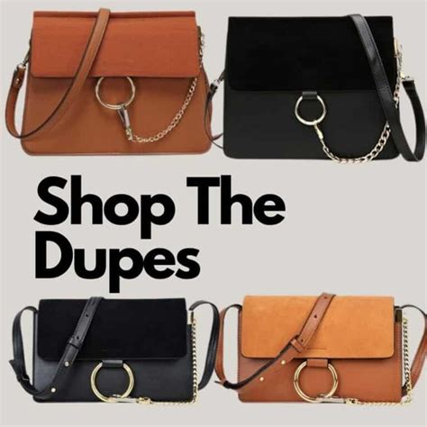 chloe faye bag dupe ebay